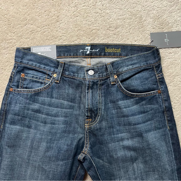 7FAM 7 For All Mankind Men’s Bootcut Jeans 33x34 - Picture 4 of 5